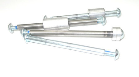 MONORIM DMR drugi amortyzator do zawieszenia Monorim MR1-BR do Xiaomi M365 / M365 PRO / PRO 2 / 1S / Essential - kolor CZERWONY