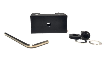 Uchwyt Błotnika MONORIM FS adapter podkładka Xiaomi M365 / PRO / PRO 2 / 1S / Essential / Mi 3 - CZARNY