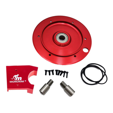 Monorim MD-FB RED Osłona Pokrywa Przedniego Silnika 36V z tarczą hamulcową i adapterem RED do Xiaomi M365 / PRO / PRO 2 / 1S / Essential. Zainstaluj Przedni hamulec