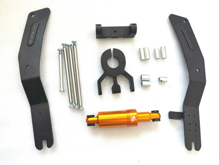 Zestaw do konwersji zawieszenia Monorim MX0 na DMX0 - podwójny amortyzator do Ninebot Max G30 i Motus Scooty 10