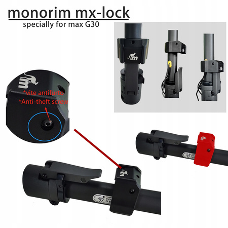 Blokada MONORIM MX-Lock do Ninebot G30 Max