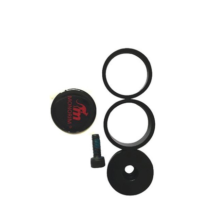 MONORIM EB V1 Uchwyt do kierownicy rowerowej do Xiaomi M365 / PRO / PRO 2 / 1S / Mi 3 / Essential - kolor SREBRNY