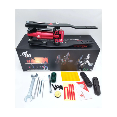 Zawieszenie Monorim MF0 do Ninebot F20 / F30 / F40 - kolor Czerwony/Czerwony