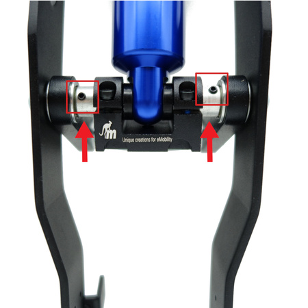 Zawieszenie MONORIM MX0-B V4 do Ninebot G30 MAX / Motus Scooty 10