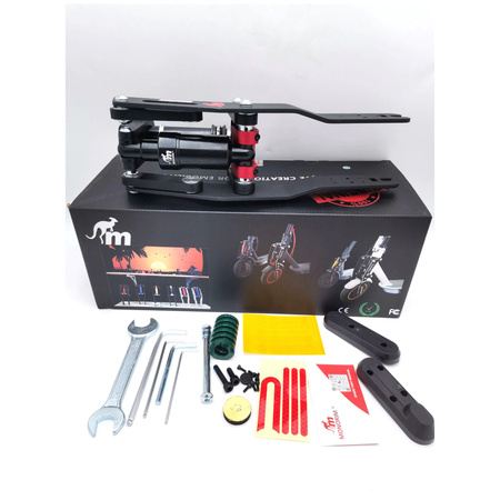 Zawieszenie Monorim MF0 do Ninebot F20 / F30 / F40 - kolor Czarny/Czerwony