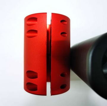 Blokada kierownicy MONORIM H01 do Xiaomi M365 / PRO - Czerwony