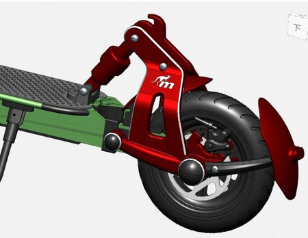 Zawieszenie Tylne Amortyzator MONORIM MR-BB do Xiaomi M365 / PRO / PRO 2 / Mi 3